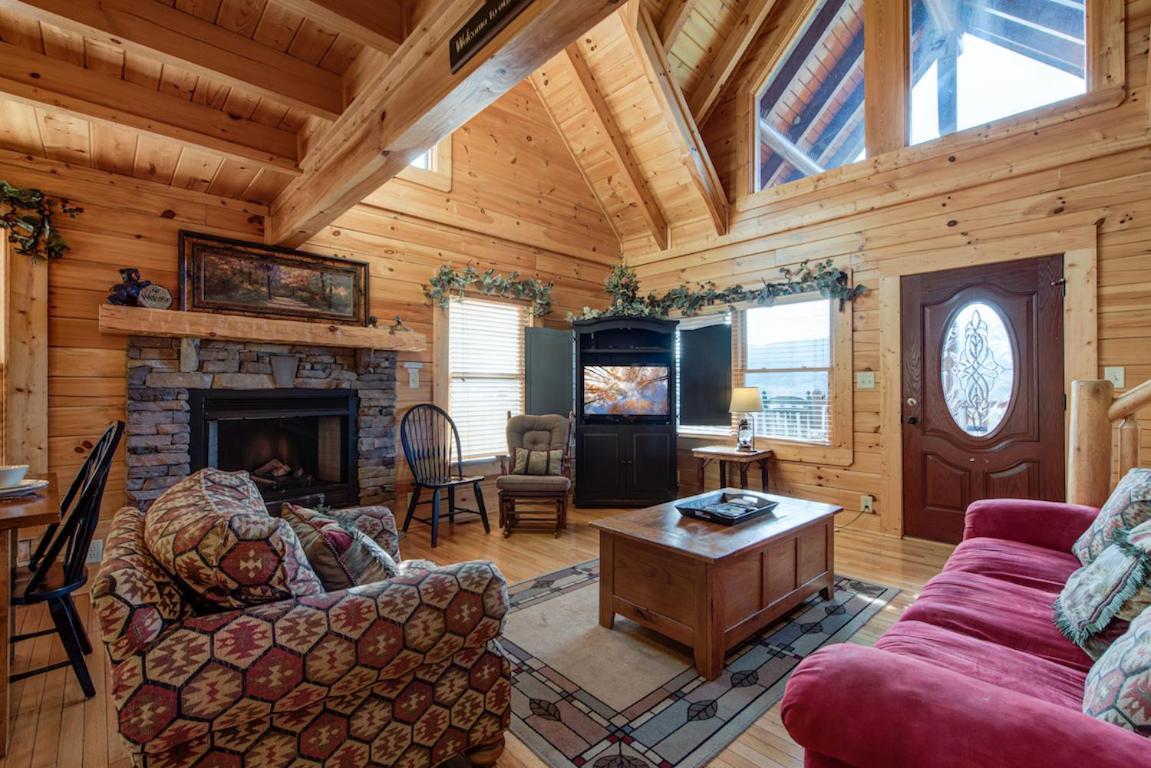 Serenity Peak Villa Pigeon Forge Bagian luar foto