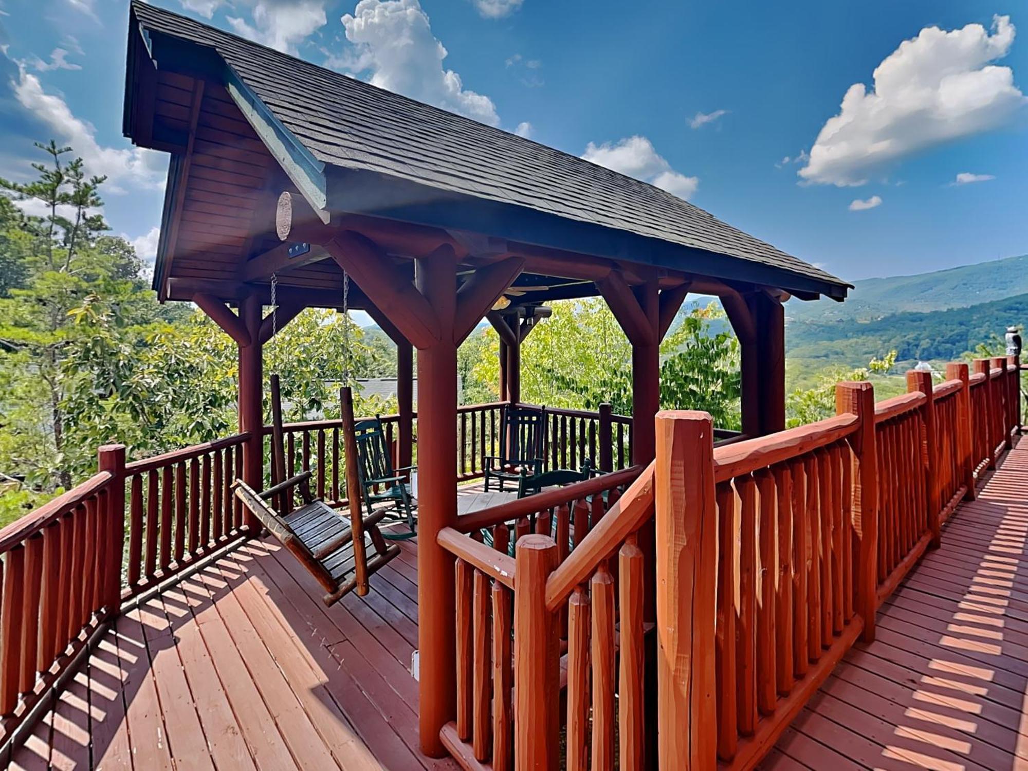 Serenity Peak Villa Pigeon Forge Bagian luar foto